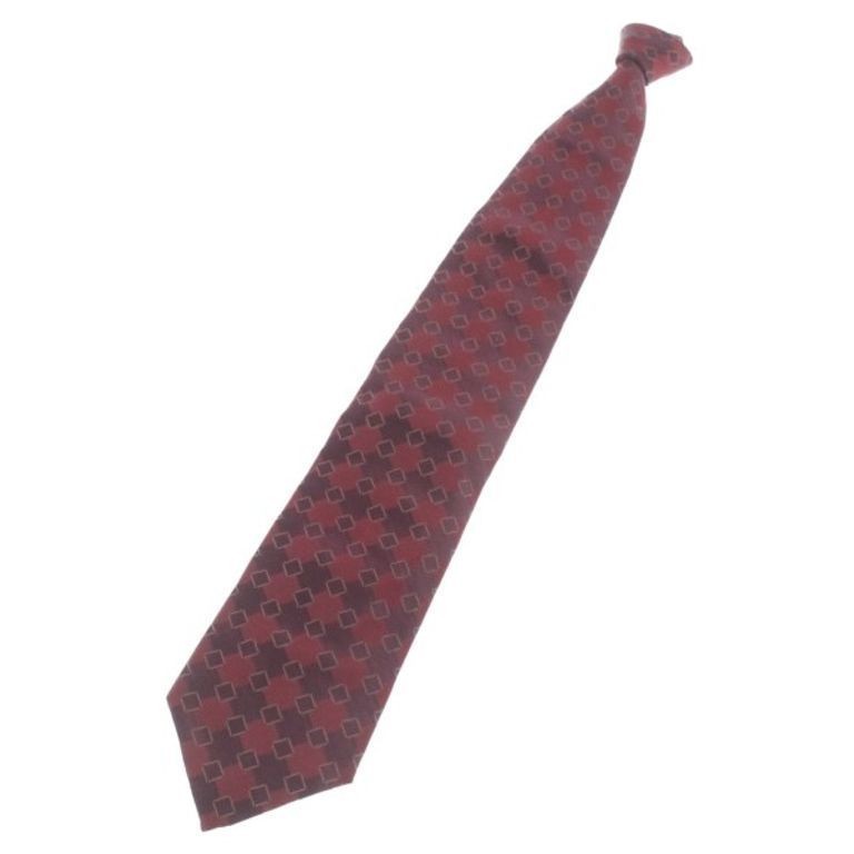 Hugo Boss O Tie purple red overall pattern Direct from Japan Secondhand