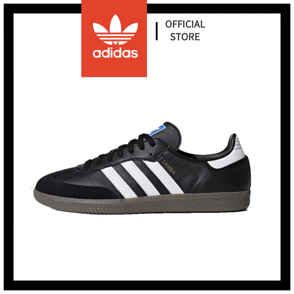 ♞【100%ของแท้ 】 Adidas Samba OG  black อาดิดาส รองเท้าผ้าใบ