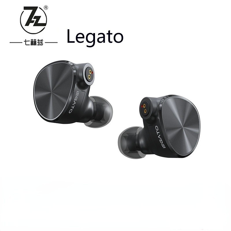 7hz Legato หูฟังไดนามิกคู่ IEMs / ประสิทธิภาพสูง N52 แม่เหล็กเจาะเบสเสียงแหลม HiFi หูฟังอินเอียร์ แ