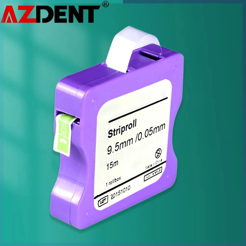 ♞,♘Azdent stripproll หลอดไฟเรซินใสแบบม้วนเพื่อการบูรณะแสง