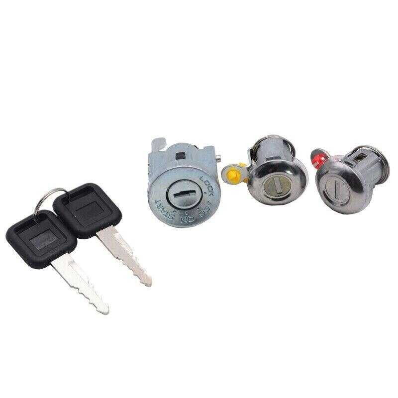 Ignition Car Door Lock Cylinder Key Set For Isuzu Npr Nqr Nkr Elf 1994-2007 8-97035-293-0