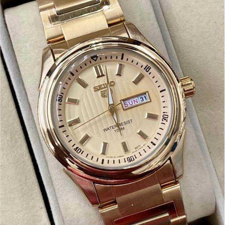 industry}Seiko {ng watch 5 SNKL23K1มองเห็นอัตโนมัติ-ผ่านนาฬิกาเจนท์