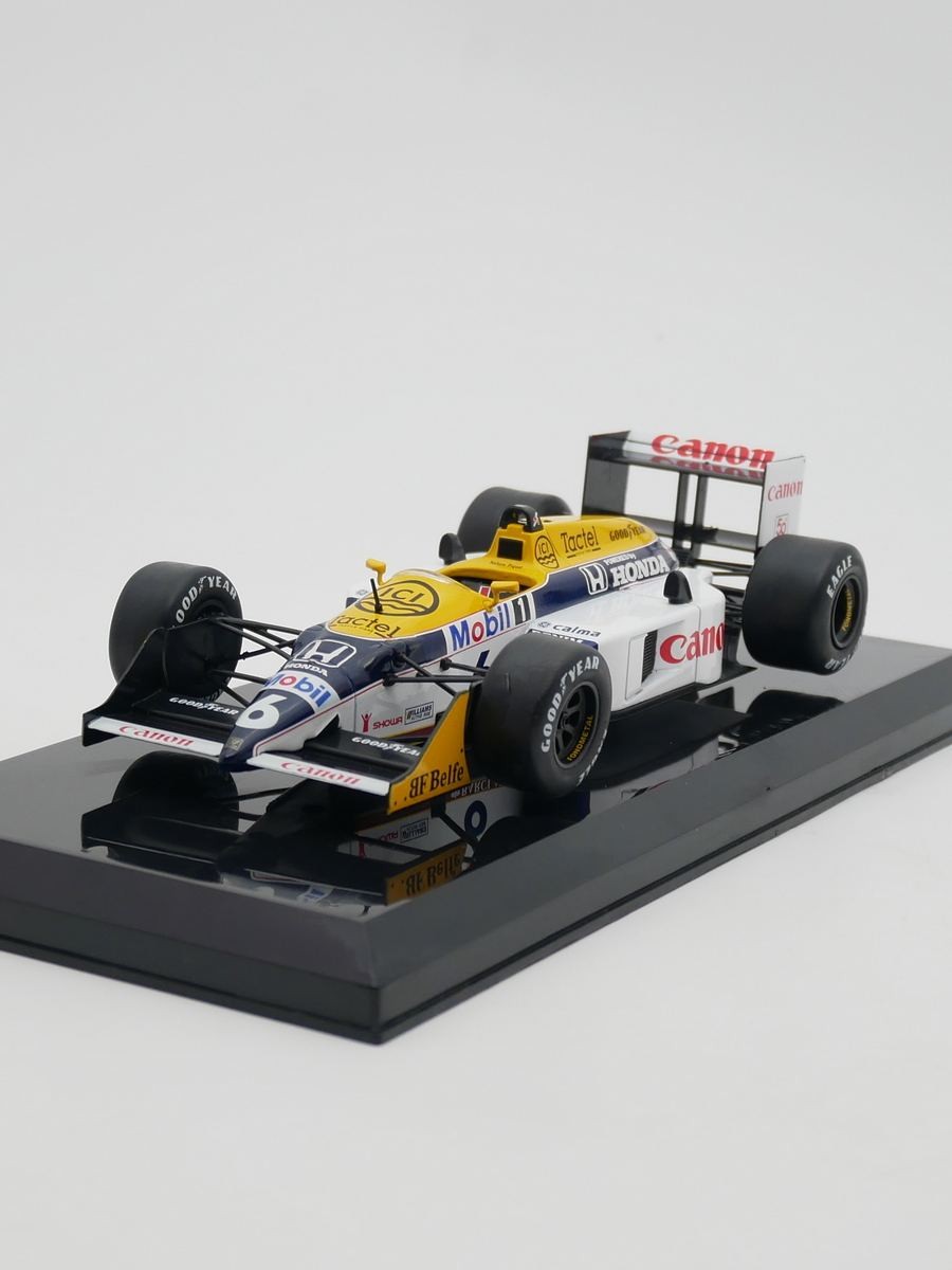 Ixo 1: 24 WILLIAMS FW11B Nelson Piquet 1987 WILLIAMS F1 Racing Model Out of Print Model