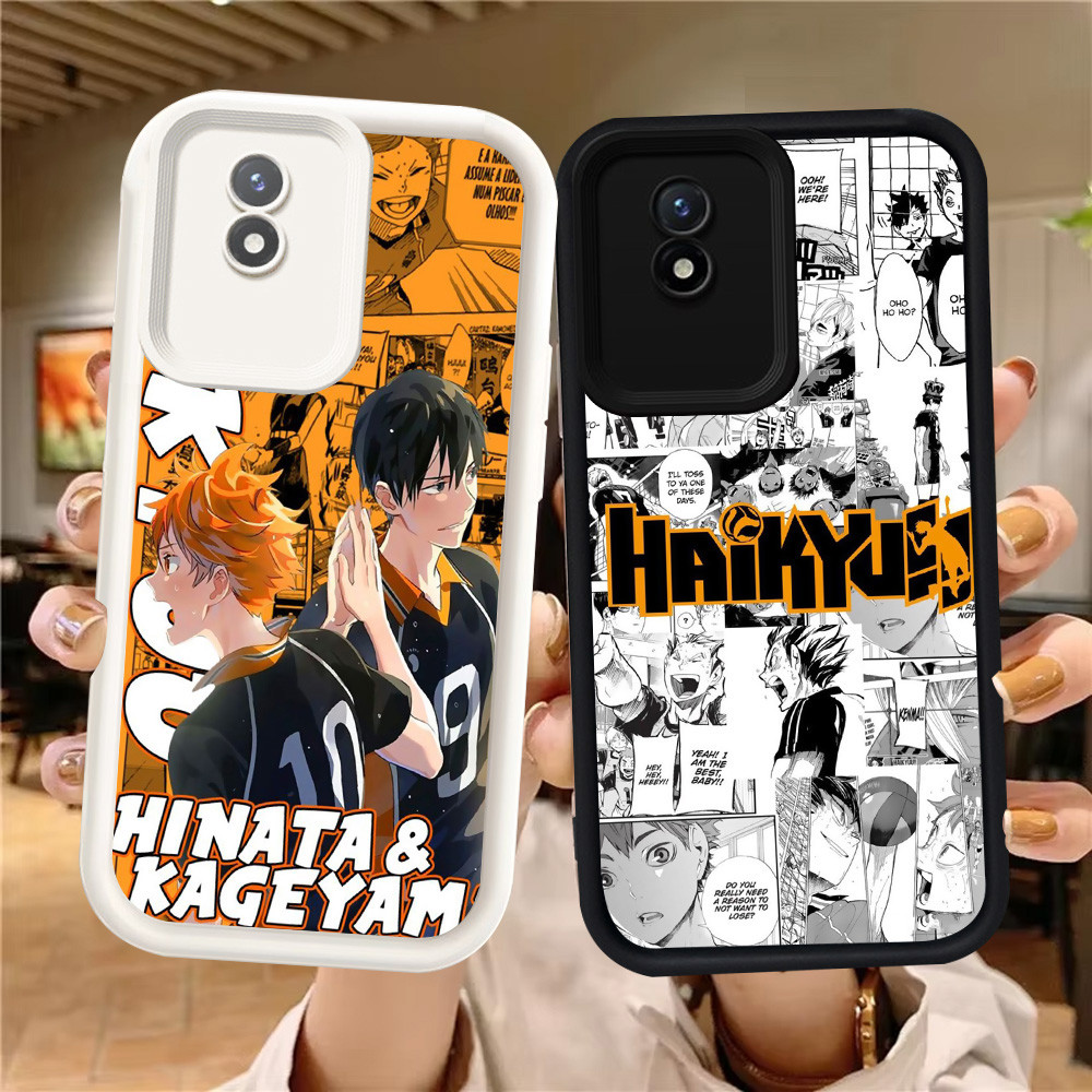 Z-42 Haikyuu ปลอกสีขาวสีดําสําหรับ VIVO Y02t Y02a Y02 V30E V30 Pro 5G กรณี