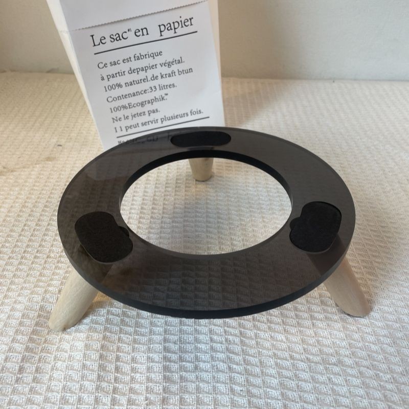 ♞Harmankardon Glazed 2/3/4 Generation Crystal 4th Generation เดสก์ท็อปไม้เนื้อแข็งขาตั้งเสียงกันลื่