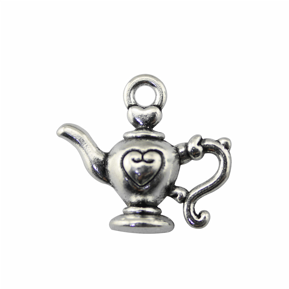 อุปกรณ ์ สําหรับเครื ่ องประดับกาน ้ ําชา Charms วัสดุ Diy 5 ชิ ้ น