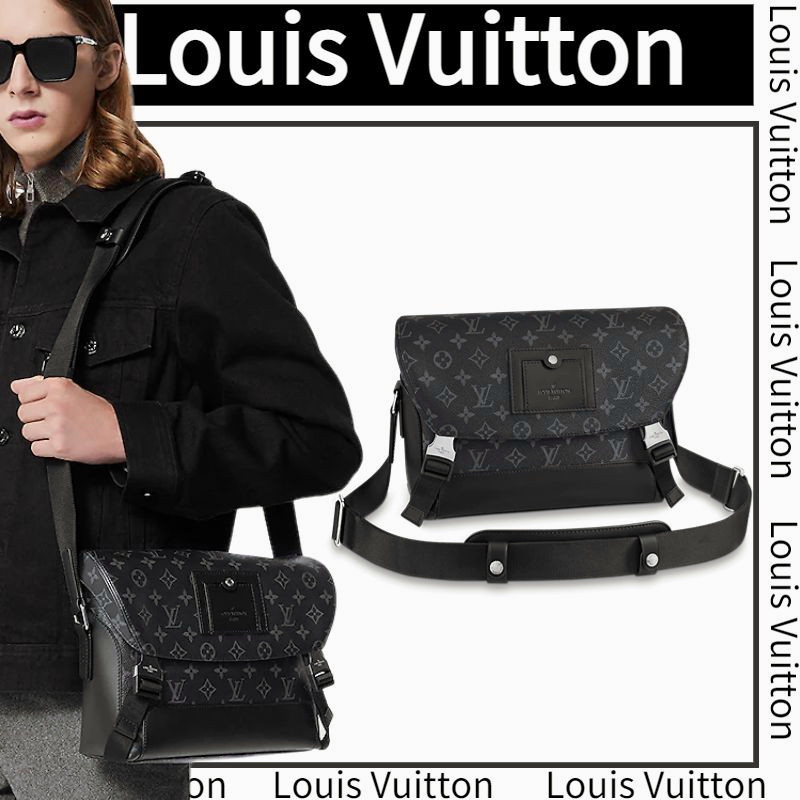 ♞,♘หลุยส์วิตตอง Louis Vuitton VOYAGER ใบเล็ก/กระเป๋าสะพาย/รับประกันของแท้/สินค้าลดราคาปลอดภาษี