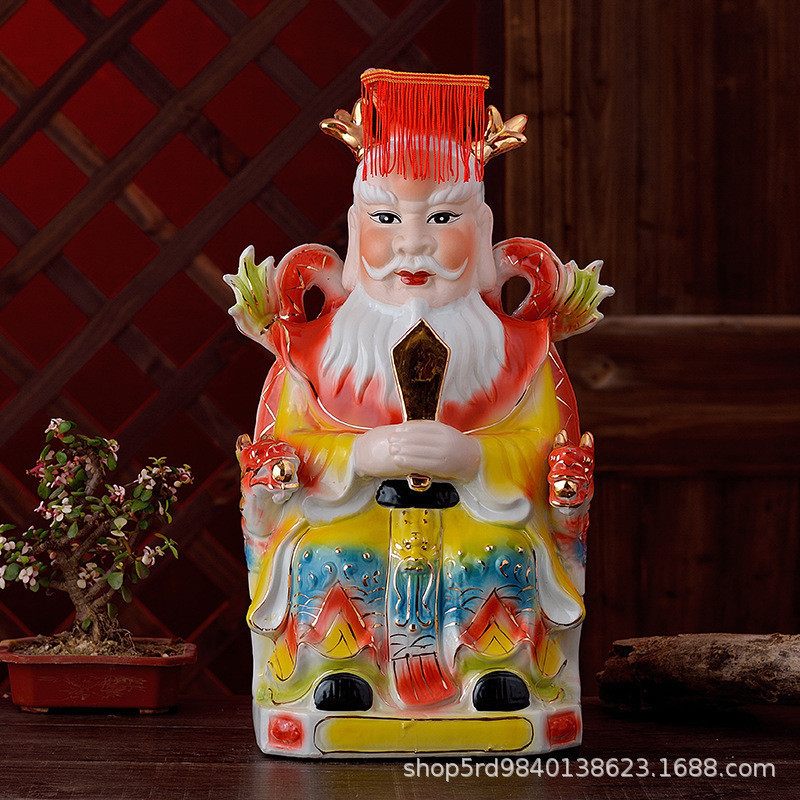 Dragon King, Old Dragon King, Middle King, Ceramic Buddha Utensils, Buddha Statue Decorations, Handmade Gifts
