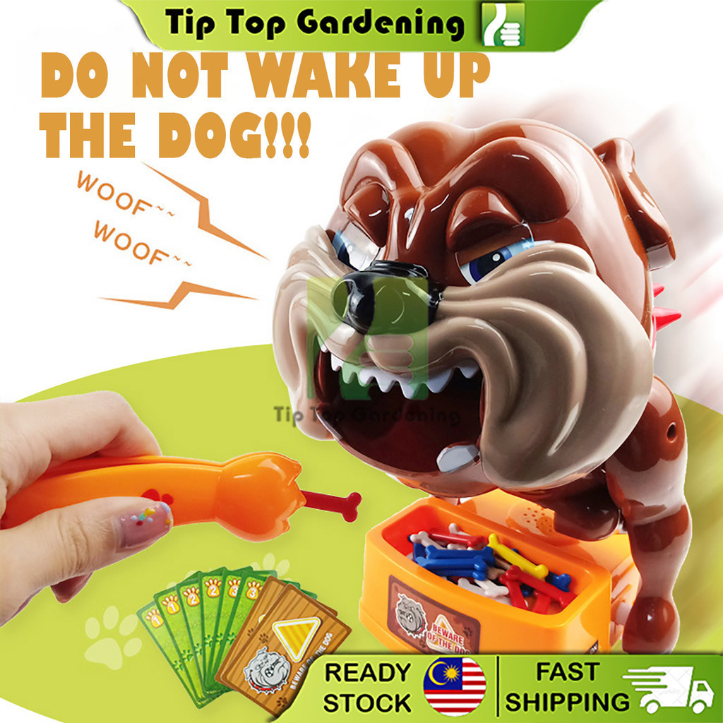 BEWARE of the BAD Dog GAME PIRATE BOX CARE Running Man TOY