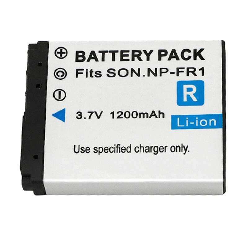 ❤️ 1ชิ้น Npfr1 Np-Fr1 3.7V 1200Mah อะไหล่กล้องสำหรับ Sony DSC P100 P200 P150 T30 G1 V3 T50 F88