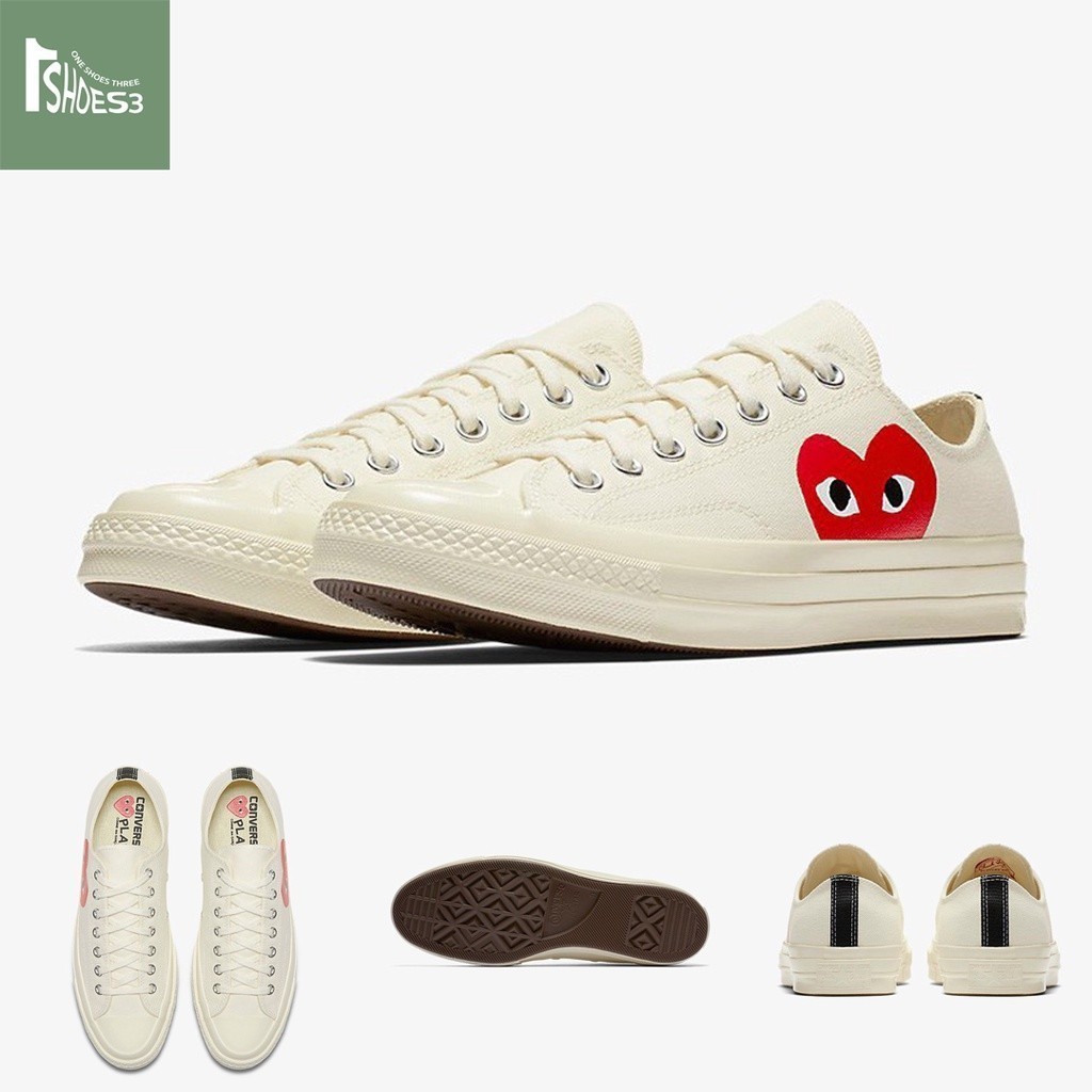 ♞,♘,♙,[Pre-Order] Converse x Play Comme des Garcons Chuck 70 Ox  sports รองเท้า light


