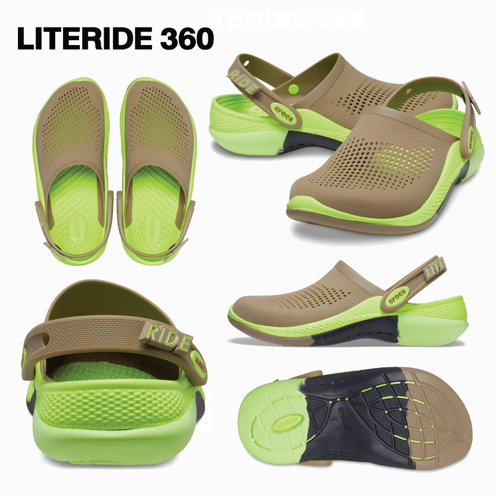 



 ♞,♘,♙[ลดอีก30% โค้ด DDX30APR25] CROCS LiteRide 360 Clog - Comfort Sandal ใส่สบาย รองเท้าแตะ คร