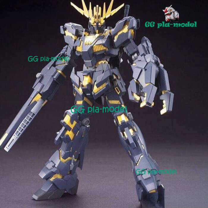 Gaogao（Not GG Bandai）Hg Uc134 Banshee[Destroy Mode] Free Assembly Model