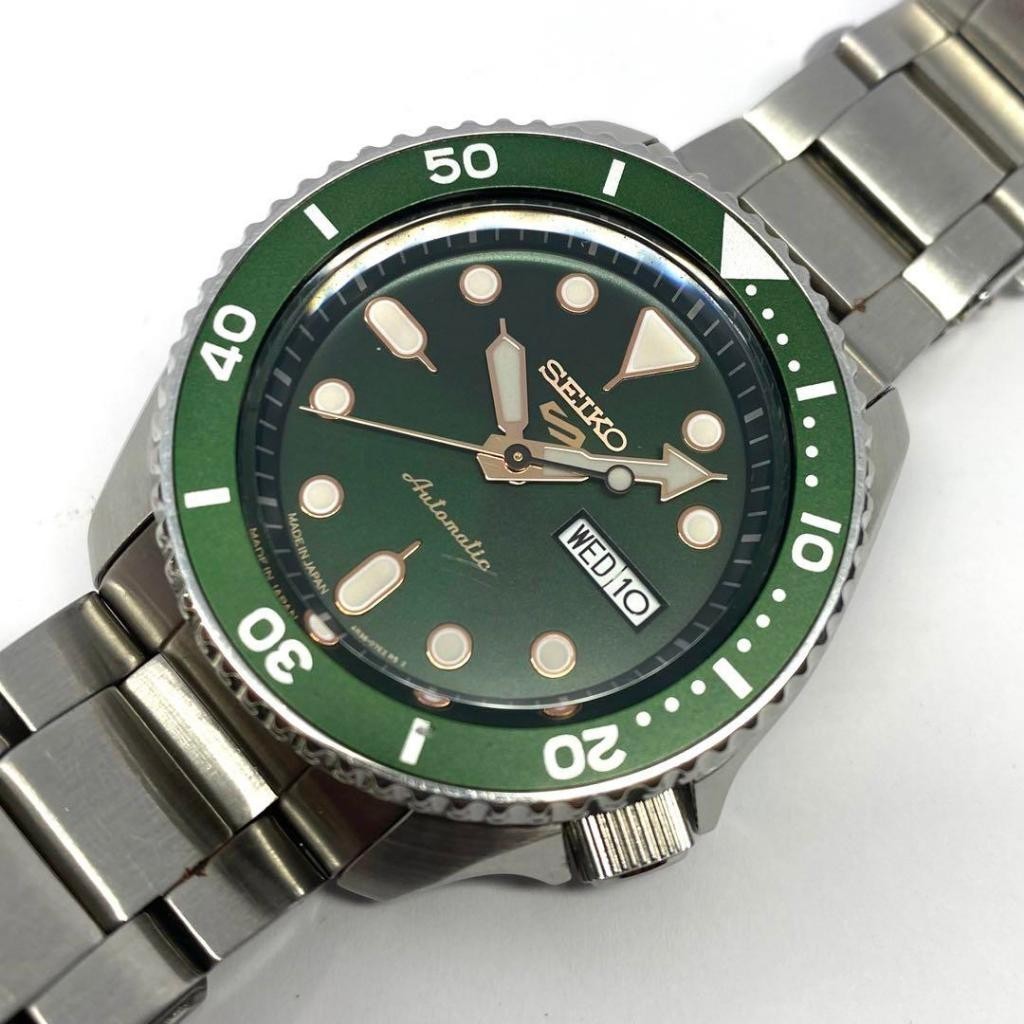 นาฬิกาข้อมือ Jdm  Seiko 5 นาฬิกาข้อมือ สไตล์สปอร์ต Sbsa013 Srpd63K1 ผลิตในญี่ปุ่น
