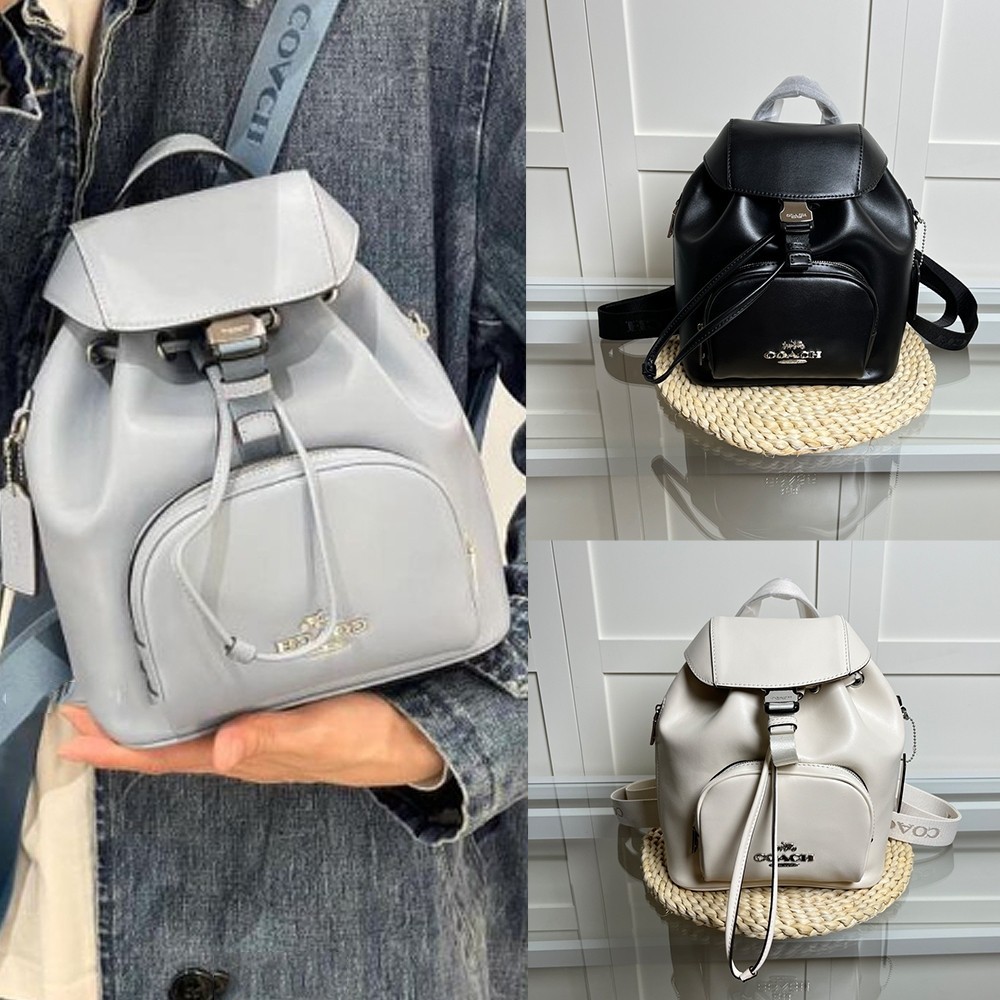 พร้อมส่ง ของแท้ 100% COACH CR508 ใหม่ กระเป๋าเป้สะพายหลัง กระเป๋าสะพายไหล่ กระเป๋านักเรียน ลําลอง แ