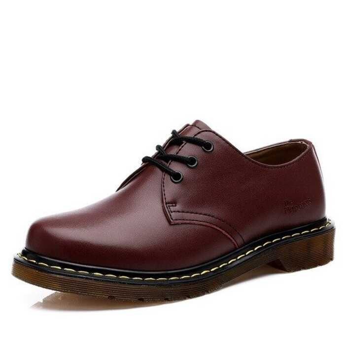 Dr. Martens พร้อมสต็อกผู้ชายและผู้หญิง Martin รองเท้าหนังแท