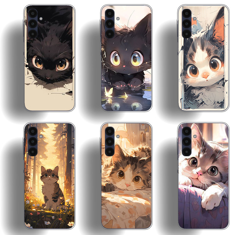 เหมาะสําหรับ Samsung Galaxy A25 A30s A23 A24 a30 เคสโทรศัพท์ TPU นิ่มปุ่มเคลือบด้วยไฟฟ้าเปลือกป้องกันดูดซับแรงกระแทก