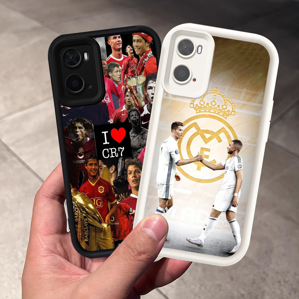 เคสสําหรับ OPPO A57e A36 A57s A76 A57 เคสซิลิโคน H-99 CR7 Ronaldo