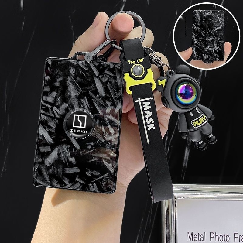 【Zeekr 009 2024】 ZEEKR 001 ฝาครอบกุญแจการ์ด ZEEKR รถพิเศษ 009 ZEEKR x ใหม่ 007 key เปลือกป้องกันหัว