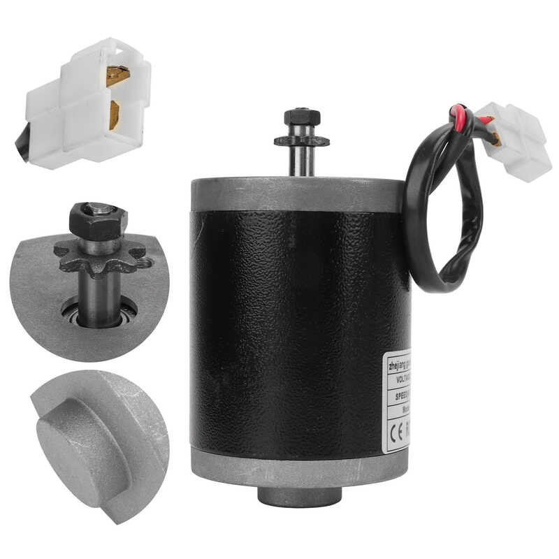 ❤ My6812 มอเตอ DC 12V 100W อลูมิเนียมทนทานทนทาน 3550Rpm