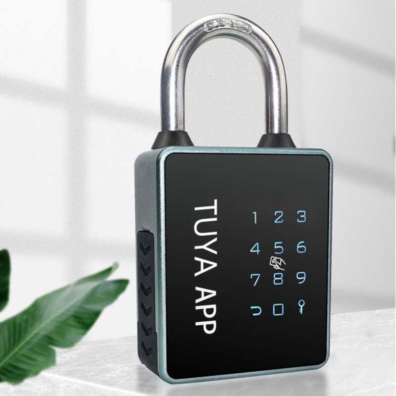 Tool Store] [Bside TUYA/TTLOCK APP Fingerprint Padlock Keyless Drawer Safety Lock Aluminum Alloy IP