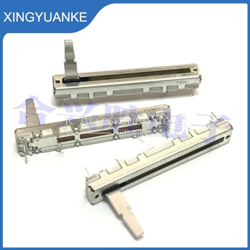 1 ชิ้น/ล็อต DJM350 DJM500 DJM600 DJM700 DJM800 ไม่มีความต้านทาน Fader ตรงสไลด์ Potentiometer RS4511D