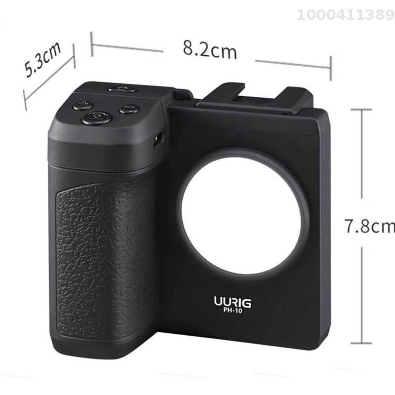 【Fast Shipping】Aibecy UURIG Ph-10 Wire-Less Handle Grip Phone Holder Stabilizer Smartphone Vlog S