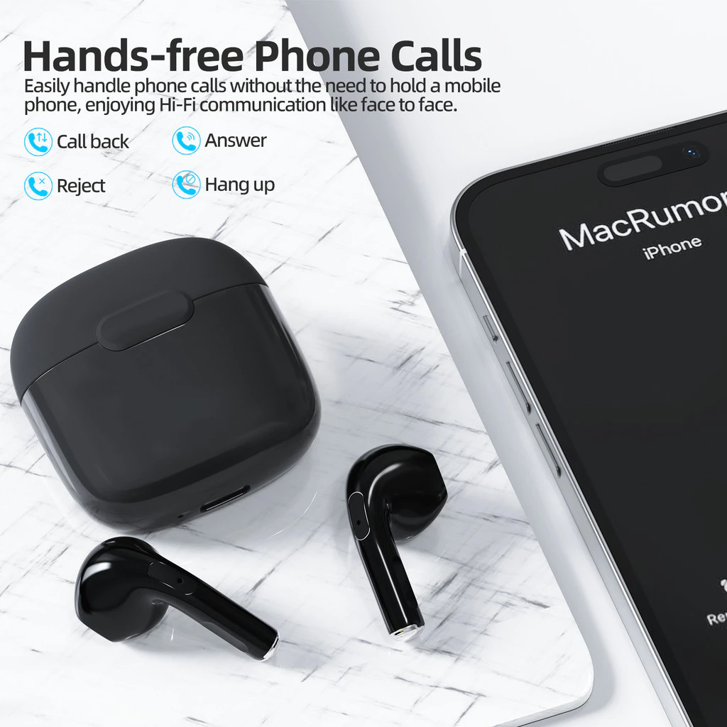 GOOJODOQ BT5.3 หูฟัง TWS ไร้สาย HiFi สัมผัสอัจฉริยะ thumbnail 7