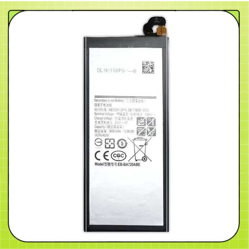 3600mAh Replacement Battery for Samsung Galaxy A7 2017 / SM-A720 A720F A720S For Samsung Galaxy J7 P