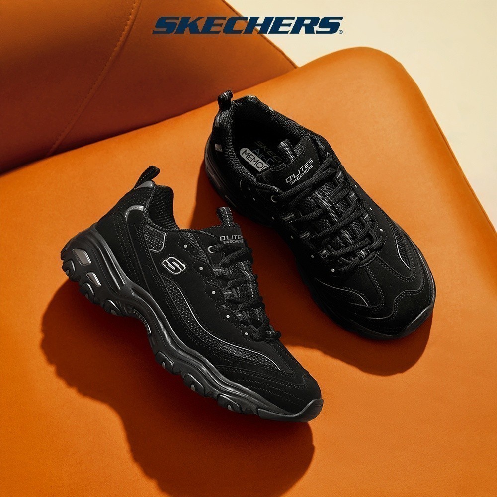 Skechers สเก็ตเชอร์ส รองเท้า ผู้ชาย Sport D'Lites 1.0 Shoes - 52675-BBK