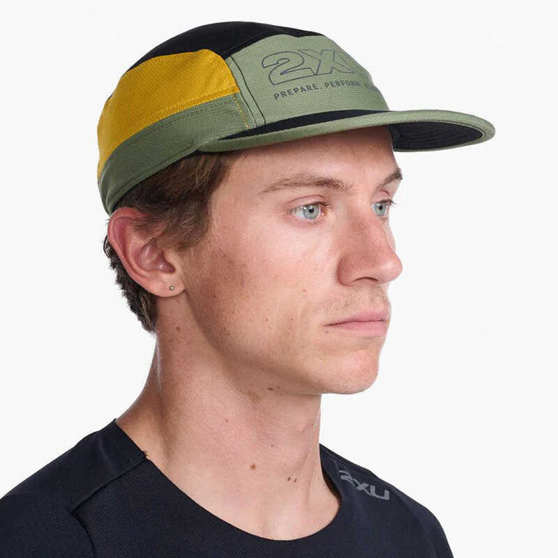ความเร็วแสงหมวก-UQ6741F หมวกกีฬาหมวกวิ่งการเดินป่า 2XU