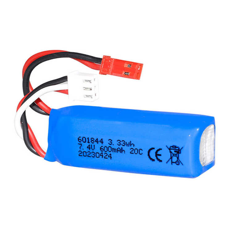 ➧ โวลต์ 600 มิลลิแอมป์ชั่วโมง Lipo แบตเตอรี่ 601844 สำหรับ W
