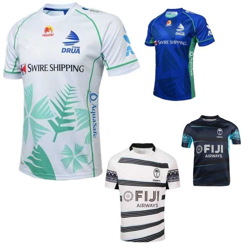 Quality High Jersey✎◙ 2023 AIRWAYS SEVENS PERFORMANCE fiji 2024 7s home away rugby jersey nationa