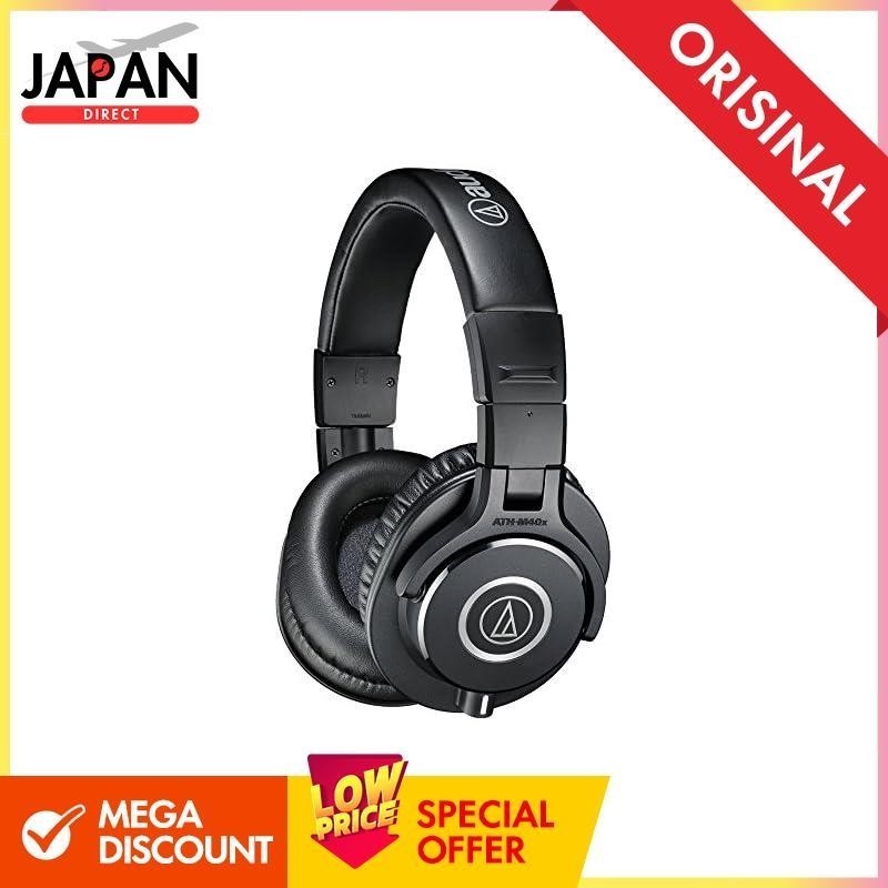 Audio-Technica ATH-M40x Professional Monitor Headphones ATH-M40x Studio Recording / Instrument Prac