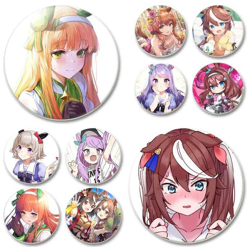 Tokai Teio Silence Suzuka Maruzensky Badge - เข็มกลัด enamel pins น่ารัก เหมาะสำหรับการแต่งกาย cospl