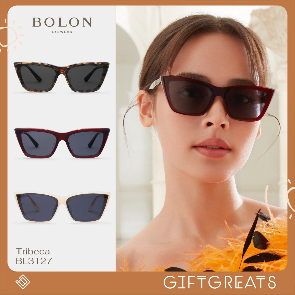 ♞,♘,♙แว่นกันแดด BOLON Tribeca BL3127 - SS23 Bolon Eyewear  sunglasses โบลอน giftgreats