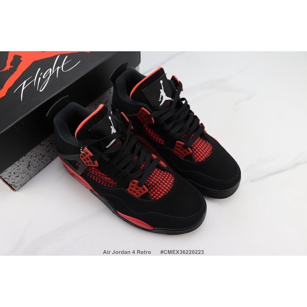 



 ♞Air Jordan 4 Retro Jordan 4 รองเท้าผ้าใบ ลําลอง