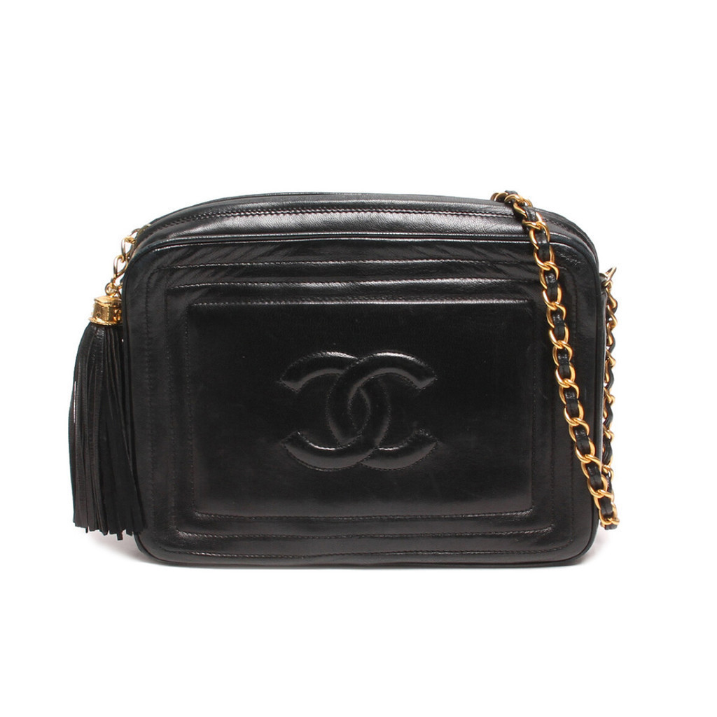 Chanel กระเป๋าสะพายไหล่ Coco Mark Gold มือสอง ส่งตรงจากญี่ปุ่น สําหรับผู้หญิง
