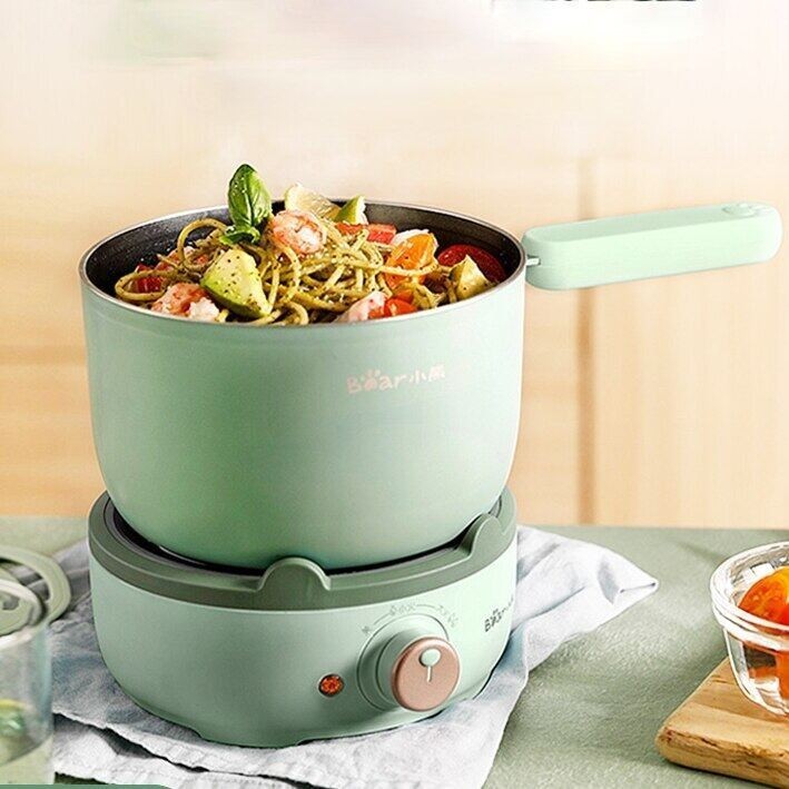 Bear/DRG-C12W6 Multi functional Household Split Small Hot Pot Cooking and Frying Electric Pot