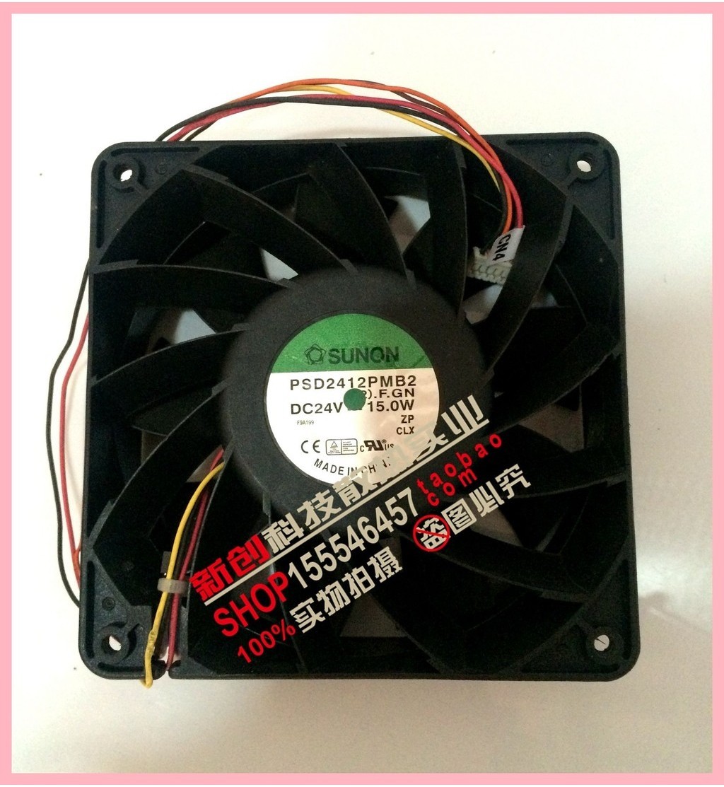 ของแท้ SUNON Jianzhun 12038 PSD2412PMB2 24V 15.0W 5 W พัดลมระบายความร้อน