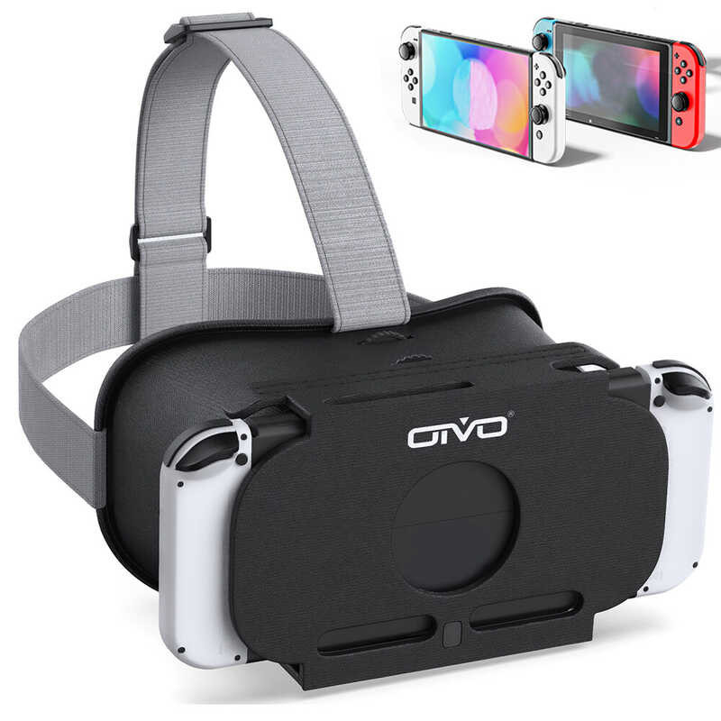Switch,แว่นตา3D หูฟังVR OIVOสำหรับNintendo VR (เสมือนจริง),ชุดหูฟ