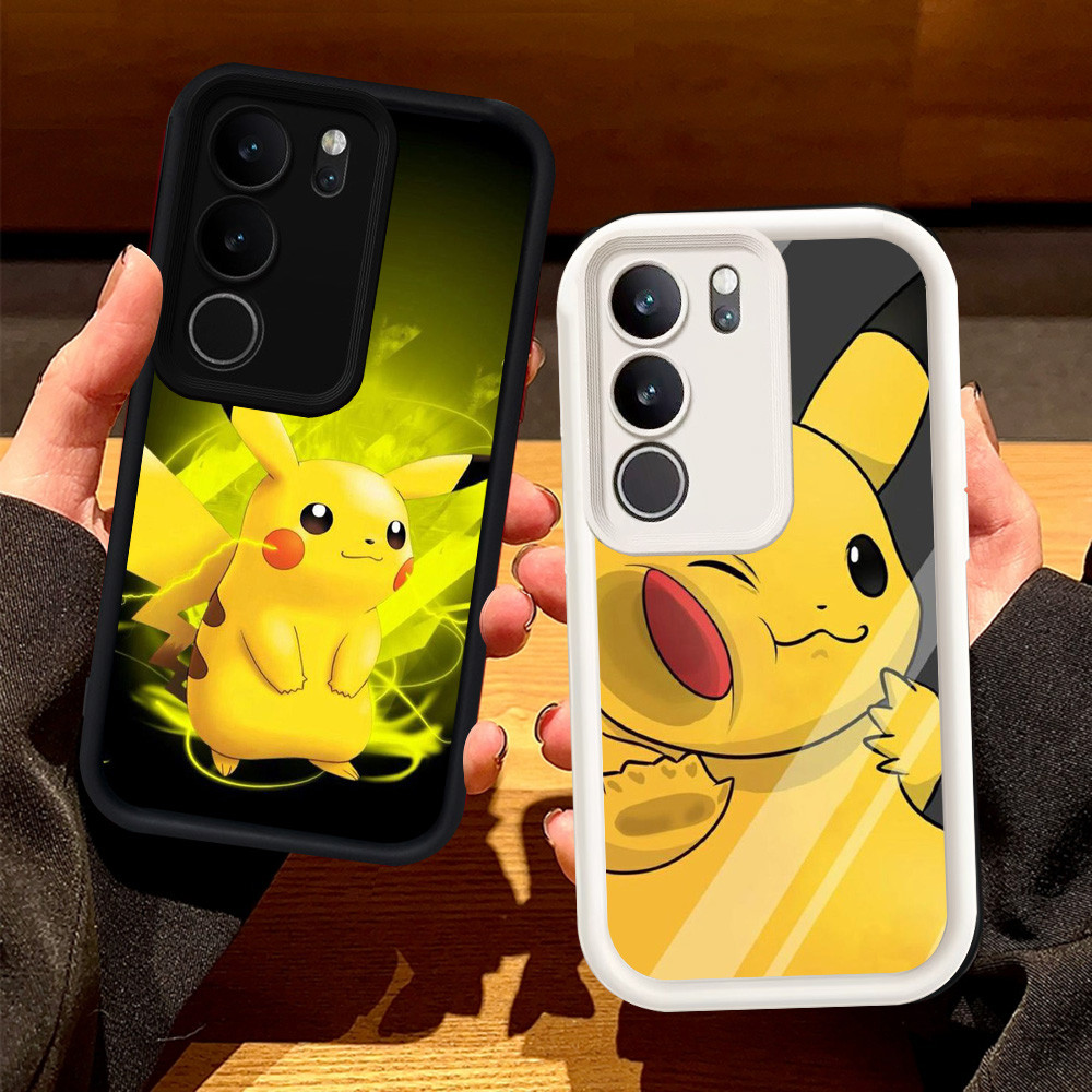 เคสสําหรับ VIVO Y19S V40 Lite Y300 Pro V29 V50 Y83 5G เคสซิลิโคน H-18 Pikachu Pokemon