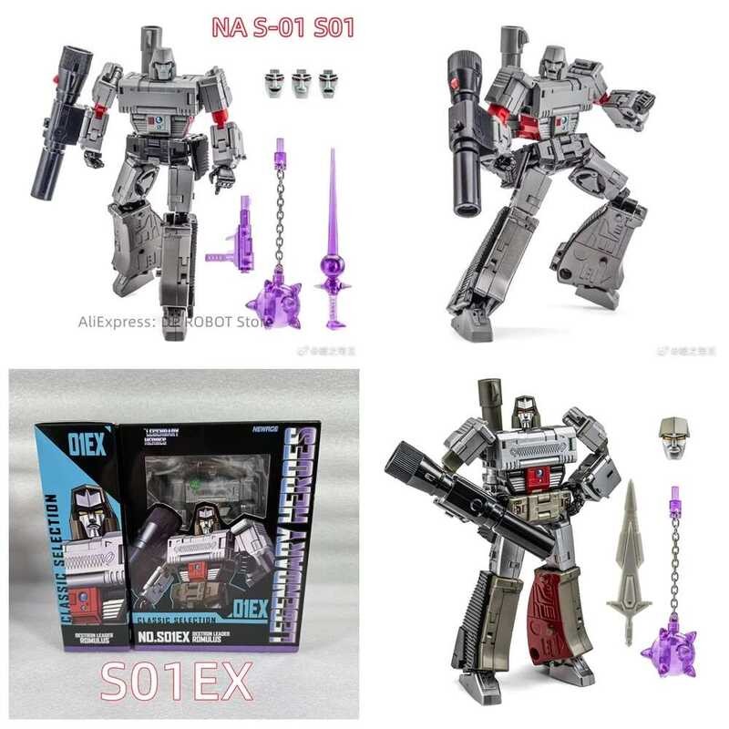 ❤️ ❤️ 【ในสต็อกตอนนี้ 】Newage Transformation NA S-01 S01 S01ex S-01Ex Megatank ROMULUS Action Fi