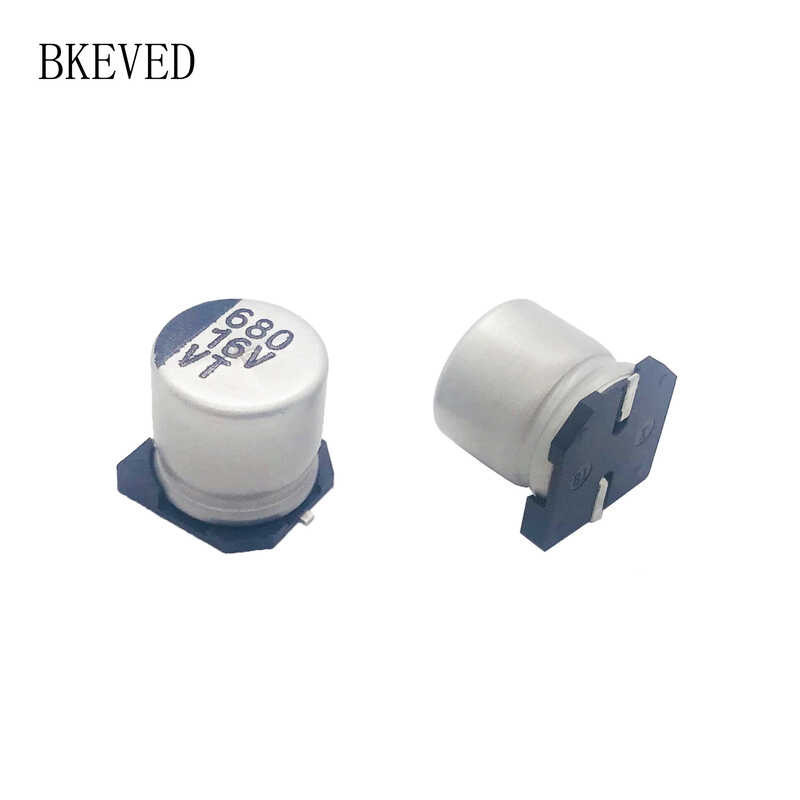 20Pcs SMD Capacitor Electrolytic อลูมิเนียม6.3V 10V 16V 25V 35V 50V 1Uf 2.2Uf 4.7Uf 1 47Uf 10 22 33 