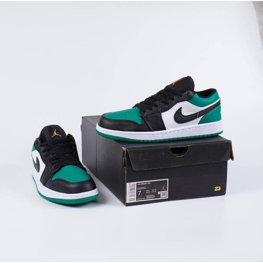 (ioniq)Nike Jordan 1 Low Green Toe