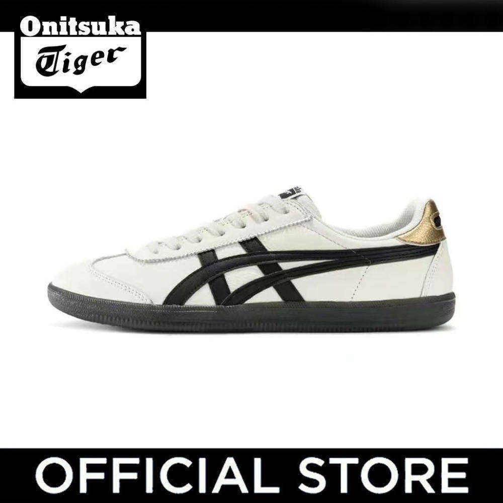 Onitsuka Tiger Tokuten Men and women shoes Casual sports shoes Black gold【Οnitsuka store official】