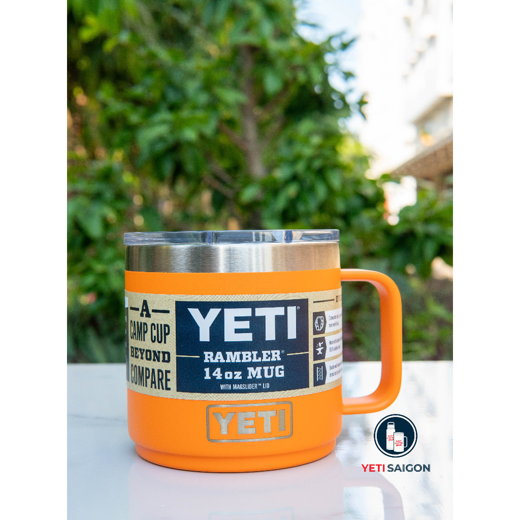 Yeti MUG Premium Thermos Cup 14oz - 10oz - นําเข ้ าจากสหรัฐอเมริกา - Magslide Magnet Cap