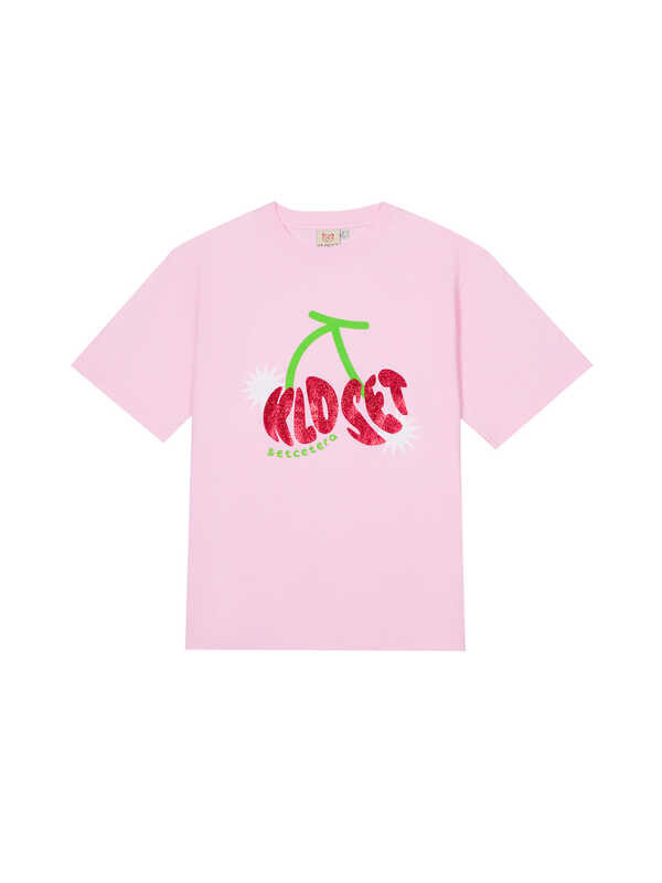 ❤ Kloset &amp; Etcetera Gummy Cherries T-Shirt เสื้อยืดคอกลม สกรีนลายเชอร์
