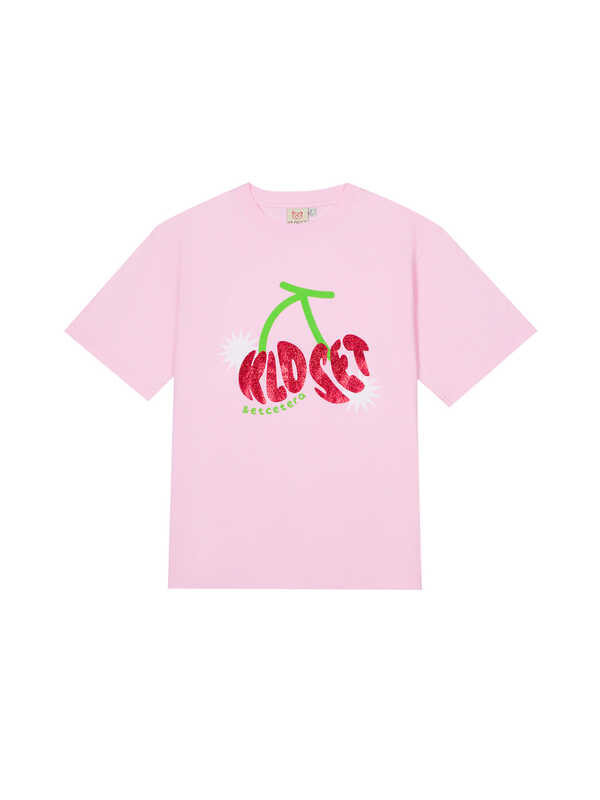 ❤ Kloset & Etcetera Gummy Cherries T-Shirt เสื้อยืดคอกลม สกรีนลายเชอร์