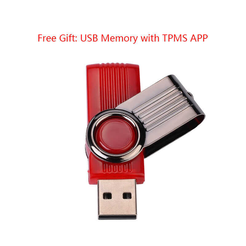 ❤ EKLEVA ระบบตรวจสอบความดันยางรถยนต์ USB Android Tpms,ตัวเซ็นเ